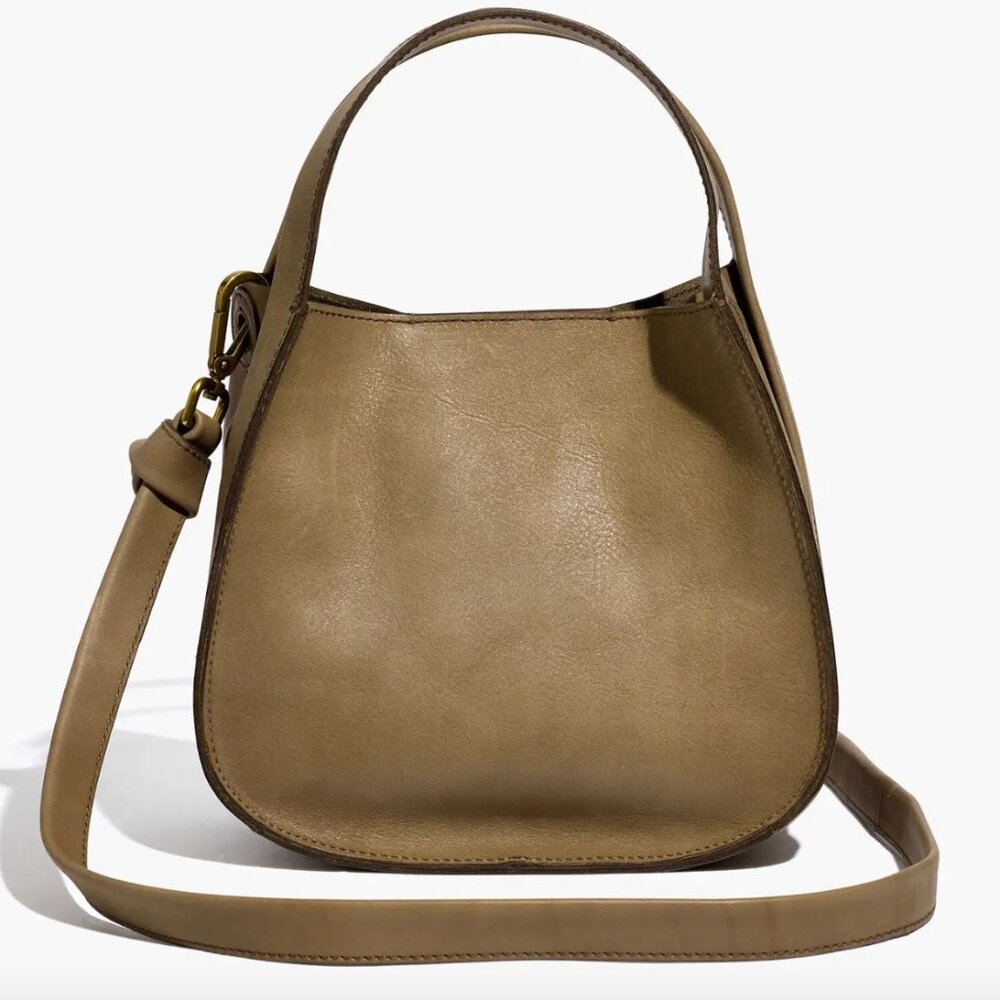Madewell Tan Leather Crossbody Bag